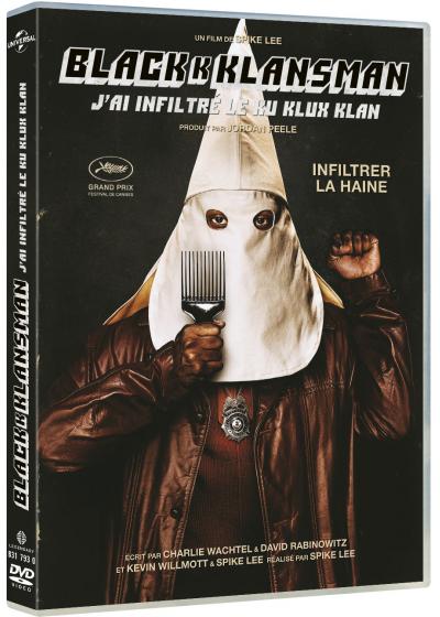 BLACKKKLANSMAN J'AI INFILTRE LE KU KLUX KLAN - DVD