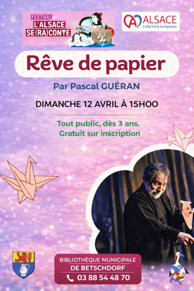 Reve de papier par Pascal Gueran
